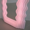 Large Illuminated Floor Mirror by Ettore SOTTSASS