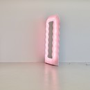 Large Illuminated Floor Mirror by Ettore SOTTSASS