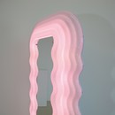 Large Illuminated Floor Mirror by Ettore SOTTSASS