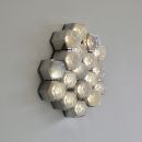 Large Illuminated Wall Sculpture by POLIARTE Verona, 1970s