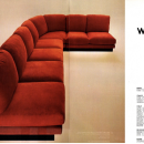 Large Modular 'Super-C' Sofa by Willy RIZZO, 1969