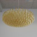 Large Polyhedron Glass Chandelier by Carlo SCARPA
