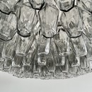 Large Polyhedron Glass Chandelier designed by Carlo SCARPA