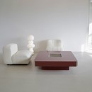 Large square Coffee Table by Willy RIZZO, 1972