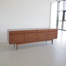 Large Teak Sideboard FA66 by Ib KOFOLD LARSEN, Denmark 1966