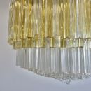Large Trilobi Glass Chandelier, MURANO
