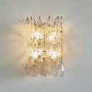 Large Wall Sconce by Carlo SCARPA for VENINI, 1970s