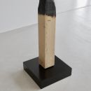 Large Wooden Sculpture 'Burned Match', 1999