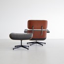 Lounge Chair and Footstool by Charles & Ray Eames for Vitra, 1999