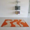 Mid-Century Rug designed by Carlo HAUNER for Minorca Tessuti, 1960s