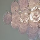 MURANO Glass Chandelier with Glass Disks