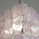 MURANO Glass Chandelier with Glass Disks