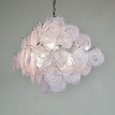 MURANO Glass Chandelier with Glass Disks