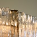 Murano Glass Chandelier (Tronchi), Italy