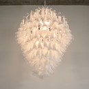 MURANO Glass Saddle Form Chandelier (seven layers)