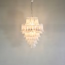 MURANO Glass Saddle Form Chandelier (seven layers)