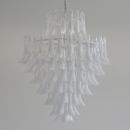 MURANO Glass Saddle Form eight-tier Chandelier