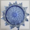 MURANO Glass Vase, Italy ( blue spikes)