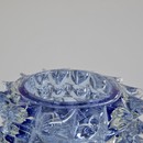 MURANO Glass Vase, Italy ( blue spikes)