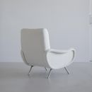 Original LADY Armchair by Marco ZANUSO, Arflex Italy (boucle)