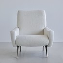 Original LADY Armchair by Marco ZANUSO, Arflex Italy (boucle)