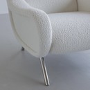 Original LADY Armchair by Marco ZANUSO, Arflex Italy (boucle)