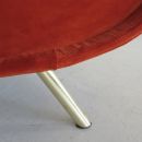 Original LADY Armchair by Marco ZANUSO, Arflex Italy  (burnt orange)