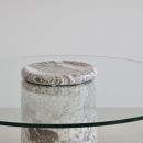 Original Round Dining Table by Angelo MANGIAROTTI for Sorgente dei Mobili, 1975.