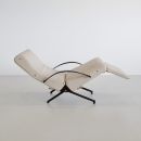 P40 Osvaldo BORSANI, (Leather) Reclining Lounge Chair 