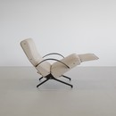 P40 Osvaldo BORSANI, (Leather) Reclining Lounge Chair 