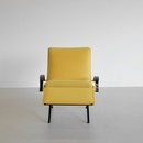 P40 Osvaldo BORSANI, (Yellow upholstery) Reclining Lounge Chair 