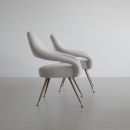 Pair of Armchairs designed by Gastone RINALDI for RIMA, 1950s