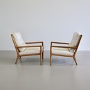 PAIR of Armchairs by T.H. ROBSJOHN-GIBBONS, 1950s