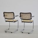 Pair of B64 Cantilever Chairs by Marcel BREUER for THONET, 1970s