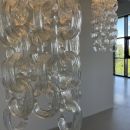 Pair of Chandeliers by Giusto Toso "Fratelli Toso", MURANO 1966