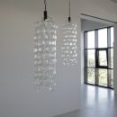 Pair of Chandeliers by Giusto Toso "Fratelli Toso", MURANO 1966