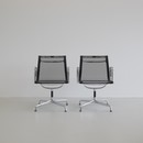 PAIR of Charles & Ray EAMES Aluminium Office Chairs (EA108)