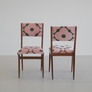 PAIR of Dining Chairs, Italy 1950's