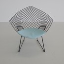 Pair of Early Black Diamond Chairs by Harry BERTOIA Pair of Early Black Diamond Chairs by Harry BERTOIA