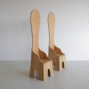 PAIR of 'Fratina' Chairs by Mario CEROLI, 1972, SIGNED