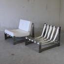 PAIR of Lounge Chairs by Pierre BOUCHEZ for AIRBORNE 1970's