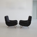 Pair of original LADY Armchairs by Marco ZANUSO, Arflex Italy 1950s