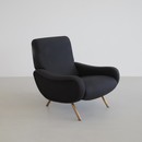 Pair of original LADY Armchairs by Marco ZANUSO, Arflex Italy 1950s