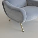Pair of original LADY Armchairs by Marco ZANUSO,  Arflex Italy