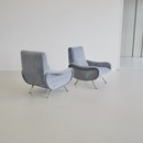 Pair of original LADY Armchairs by Marco ZANUSO,  Arflex Italy