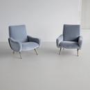 Pair of original LADY Armchairs by Marco ZANUSO,  Arflex Italy