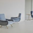 Pair of original LADY Armchairs by Marco ZANUSO,  Arflex Italy