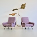 Pair of original LADY Armchairs by Marco ZANUSO, Arflex Italy