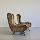 Pair of original SENOIR Armchairs by Marco ZANUSO, Arflex