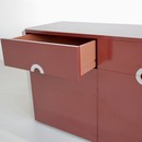 PAIR of original Sideboards by Willy RIZZO, Sabot 1972